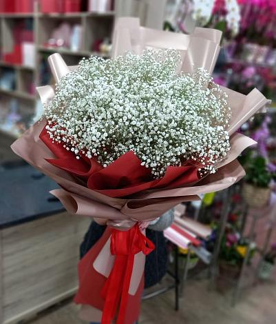Букет цветов из: Гипсофила в Казанское Тюменская область