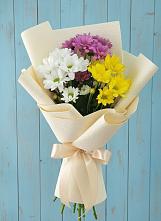 Букет цветов из:  Хризантемы в Казанское Тюменская область