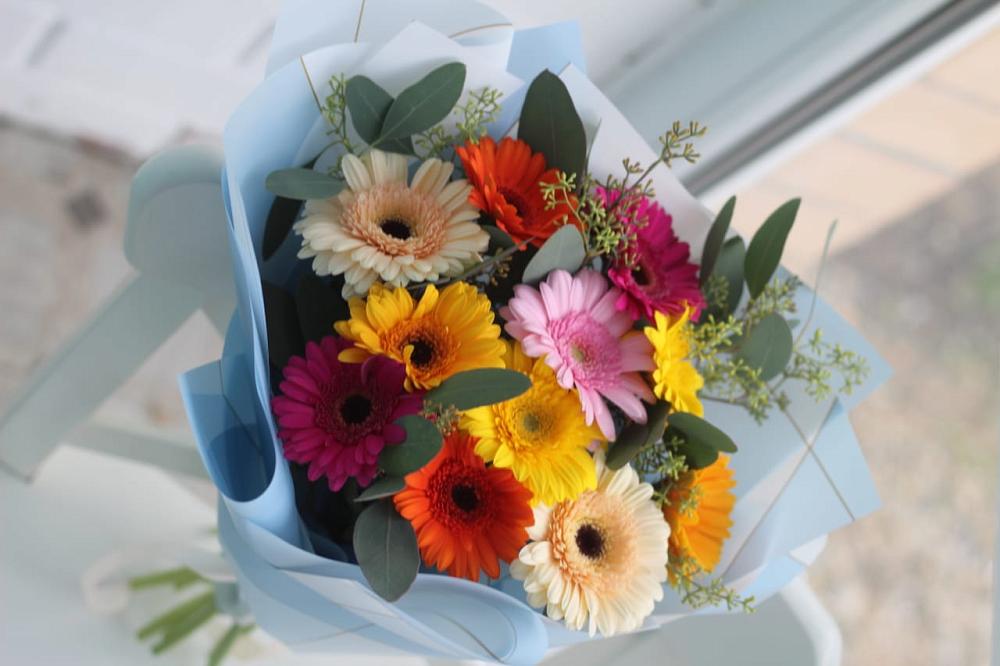 Букет цветов из: Герберы в Казанское Тюменская область