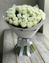 Букет 35 Белых роз в Казанское Тюменская область