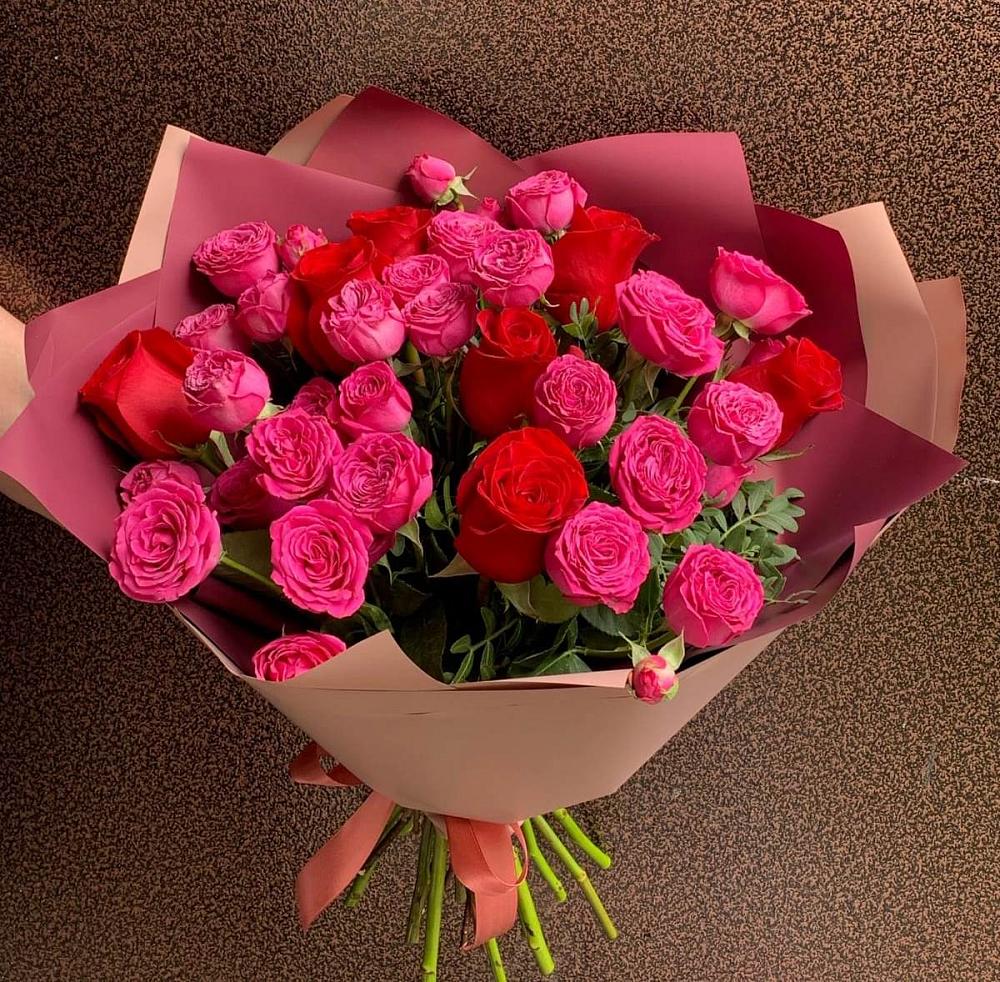 Букет В объятьях нежности в Казанское Тюменская область