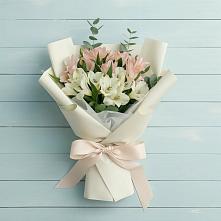Букет цветов из:  Альстромерии в Казанское Тюменская область