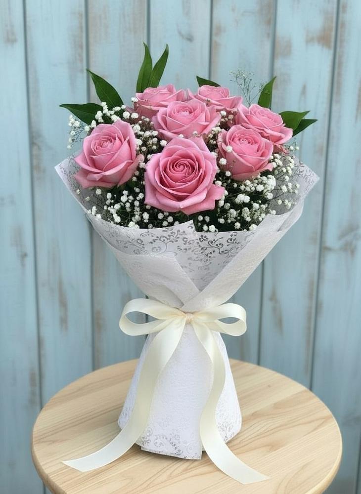 Букет цветов из: Розы в Казанское Тюменская область