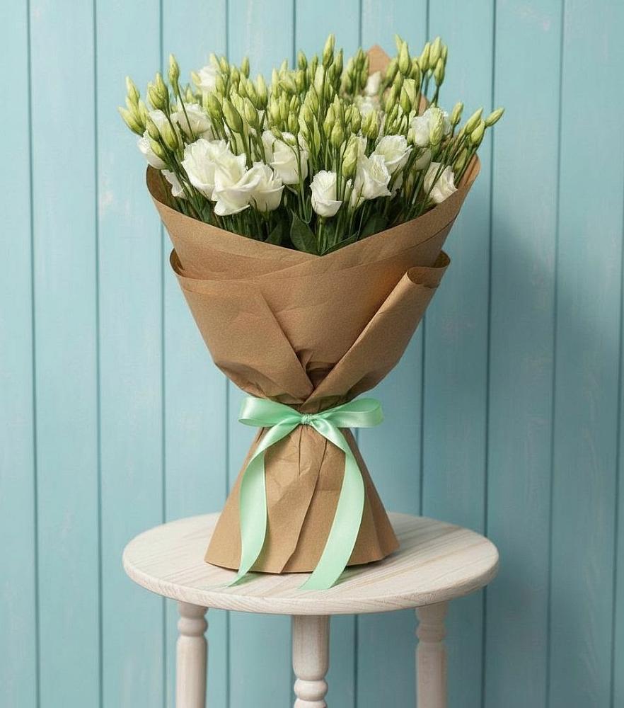 Букет цветов из: Лизиантусы в Казанское Тюменская область