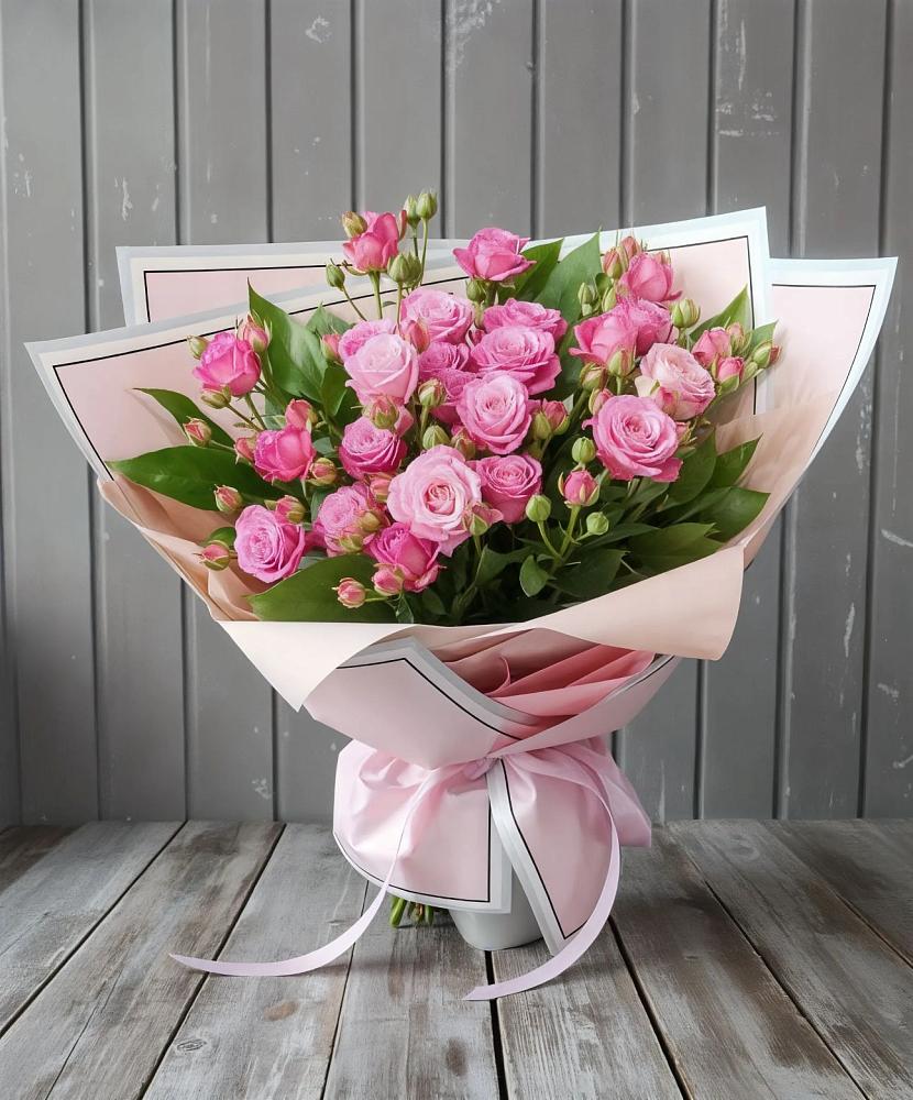 Букет Розовый кустик в Казанское Тюменская область