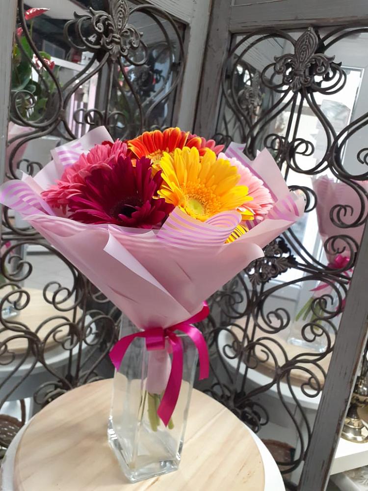 Букет цветов из: Герберы в Казанское Тюменская область