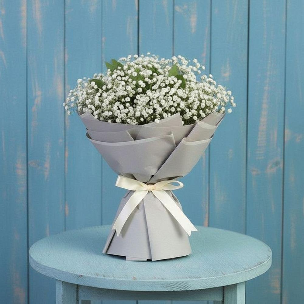 Букет цветов из: Гипсофила в Казанское Тюменская область