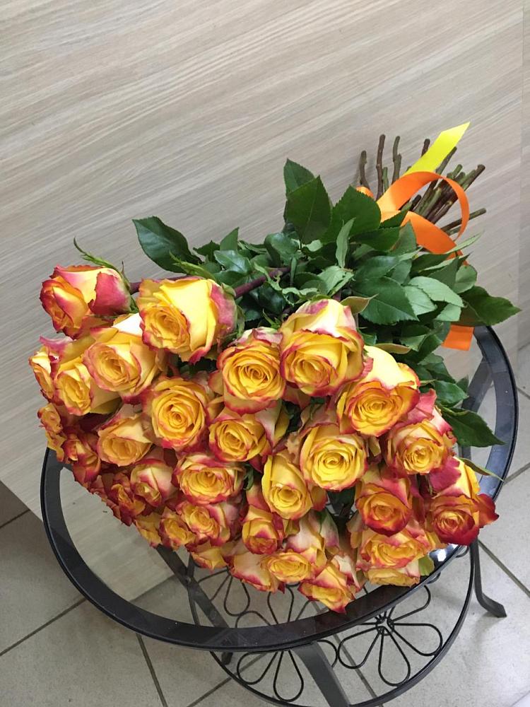 Букет Желтые розы в Казанское Тюменская область