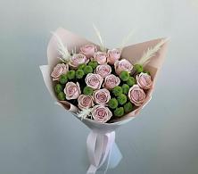 Букет цветов из:  Розы и Хризантемы в Казанское Тюменская область
