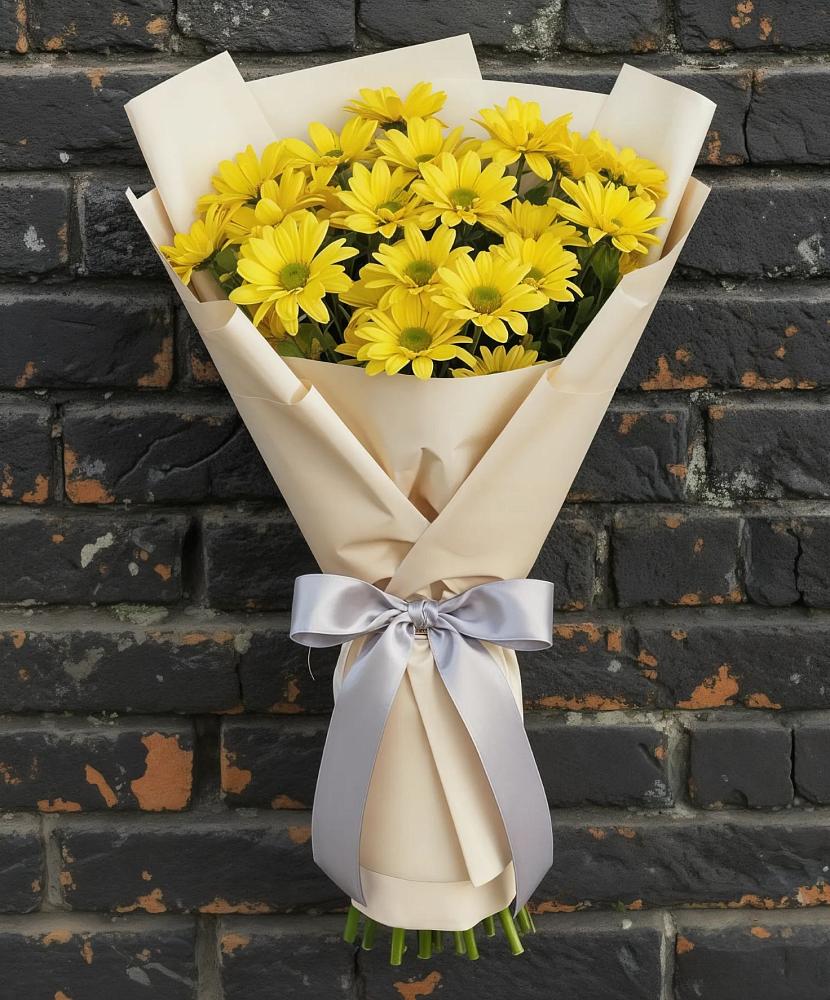 Букет цветов из: Хризантемы в Казанское Тюменская область