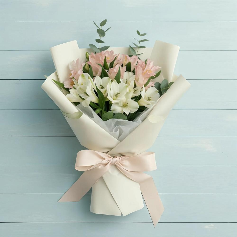 Букет цветов из: Альстромерии в Казанское Тюменская область