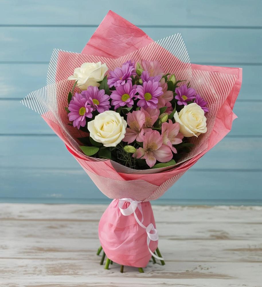 Букет цветов из: Герберы в Казанское Тюменская область