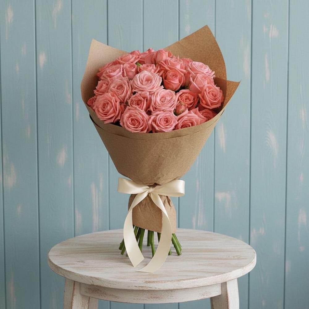 Букет цветов из: Розы в Казанское Тюменская область