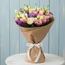 Букет цветов из:  Лизиантусы #REPLACE_PRED# Казанское Тюменская область