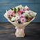 Букет цветов из: Хризантемы, Альстромерии и Розы в Казанское Тюменская область